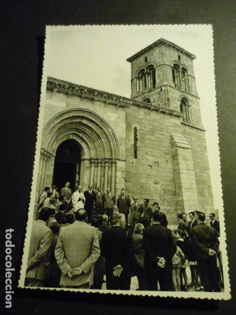 Alte Fotografie: AGUILAR DE CAMPOO PALENCIA VISITA OFICIAL ANTIGUA FOTOGRAFIA 11,5 X 18 CM