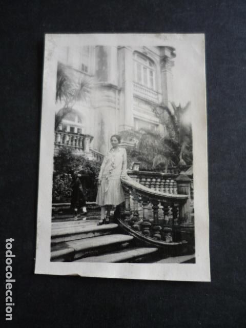 Fotografia antica: LA TOJA PONTEVEDRA ANTIGUA FOTOGRAFIA 4,5 X 7 CM