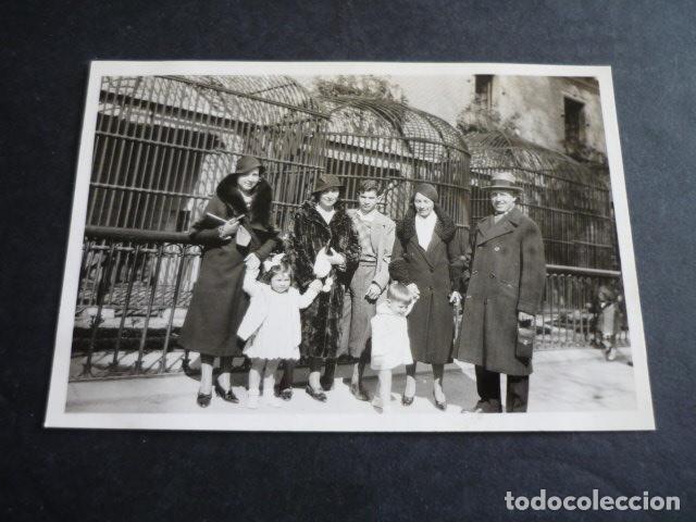 Antique Photography: MADRID CASA DE FIERAS DE EL RETIRO ANTIGUA FOTOGRAFIA 6 X 8,5 CM