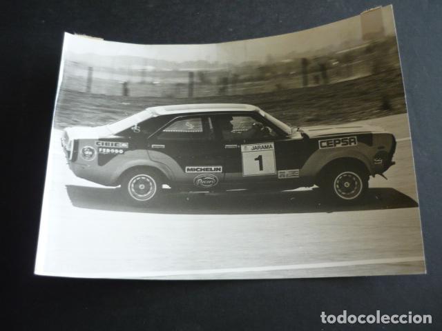 Antique Photography: CORREDOR JAIME SANZ AUTOMOVILISMO FOTOGRAFIA ORIGINAL 13 X 18 CM