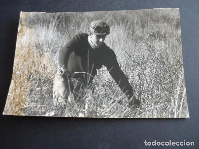 Antique Photography: IGNACIO BULTO MOTOCICLISTA FOTOGRAFIA ORIGINAL 18 X 12 CM