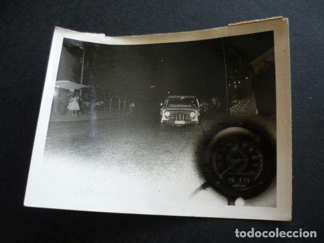 Antique Photography: AUTOMOVIL EN CARRETERA ANTIGUA FOTOGRAFIA 12 X 9 CM