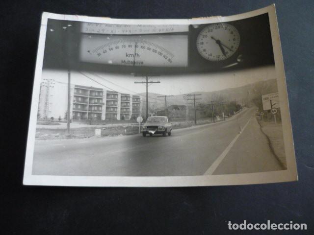 Antique Photography: VEHICULOS EN CARRETERA ANTIGUA FOTOGRAFIA 14 X 10 CM
