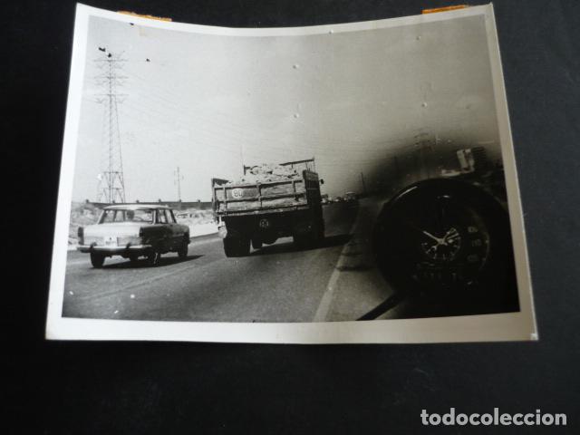 Antique Photography: CAMION EN CARRETERA ANTIGUA FOTOGRAFIA 12 X 9 CM