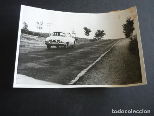 Antique Photography: AUTOMOVIL EN CARRETERA ANTIGUA FOTOGRAFIA 12 X 18 CM
