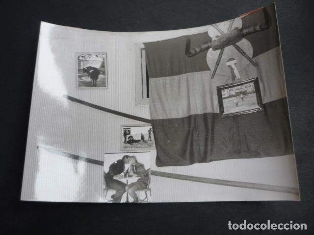 Fotograf&iacute;a antigua: CADIZ PE&Ntilde;A TAURINA LOS MAYORALES ANTIGUA FOTOGRAFIA 13 X 18 CM
