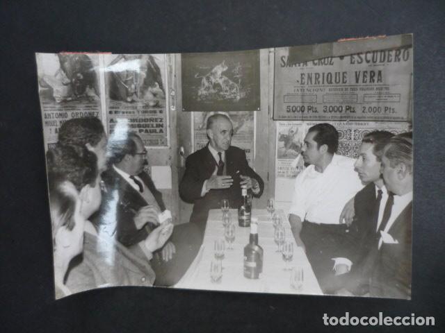 Fotografia antica: CADIZ PE&Ntilde;A TAURINA ANTONIO ORDO&Ntilde;EZ ANTIGUA FOTOGRAFIA 12 X 18 CM