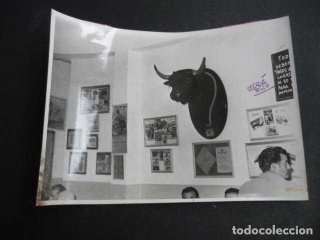 Antique Photography: JATIVA VALENCIA PE&Ntilde;A TAURINA SETABENSE ANTIGUA FOTOGRAFIA 12 X 18 CM