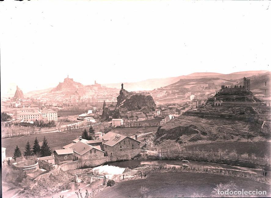 Antique Photography: LOTE DE 4 NEGATIVO DE CRISTAL TAMA&Ntilde;O 18 X 13 cm.