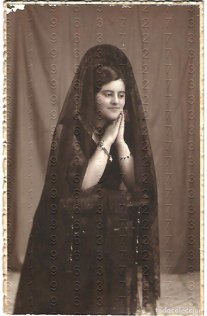 Antique Photography: MERIDA CHACON FOTOGRAFO FOTOGRAFIA ANTIGUA 13X8 B64