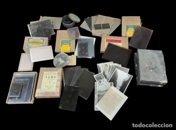 Alte Fotografie: FONDO MIGUEL HUERTAS. GRAN LOTE DE NEGATIVOS (PLACA DE VIDRIO Y PL&Aacute;STICO). ESPA&Ntilde;A. CIRCA 1900-1960.