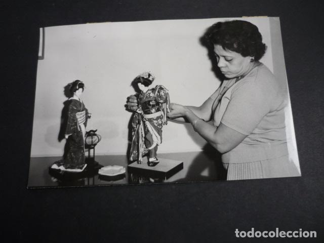 Antique Photography: ELSA MERCADO EMBAJADORA DE PANAMA EN ESPA&Ntilde;A 1961 ANTIGUA FOTOGRAFIA 11,5 X 17,5 CM