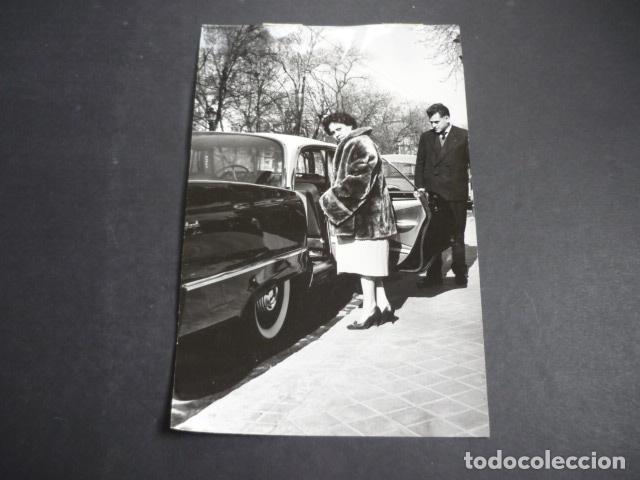 Antique Photography: ELSA MERCADO EMBAJADORA DE PANAMA EN ESPA&Ntilde;A 1961 ANTIGUA FOTOGRAFIA 11,5 X 17,5 CM