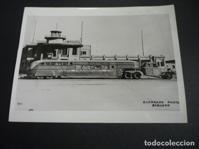 Antique Photography: BAGDAD IRAK CAMION REMOLQUE ANTIGUA FOTOGRAFIA 15 X 20 CM
