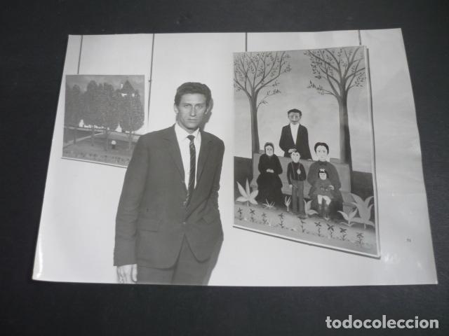 Antique Photography: JUAN GARCIA ZU&Ntilde;IGA PINTOR DE VALENCIA 1967 ANTIGUA FOTOGRAFIA 18 X 24 CM