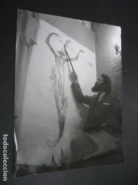 Antique Photography: JULIO VIERA PINTOR 1971 ANTIGUA FOTOGRAFIA 18 X 24 CM