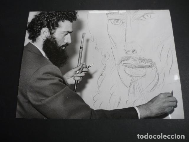 Antique Photography: JULIO VIERA PINTOR 1967 ANTIGUA FOTOGRAFIA 18 X 24 CM