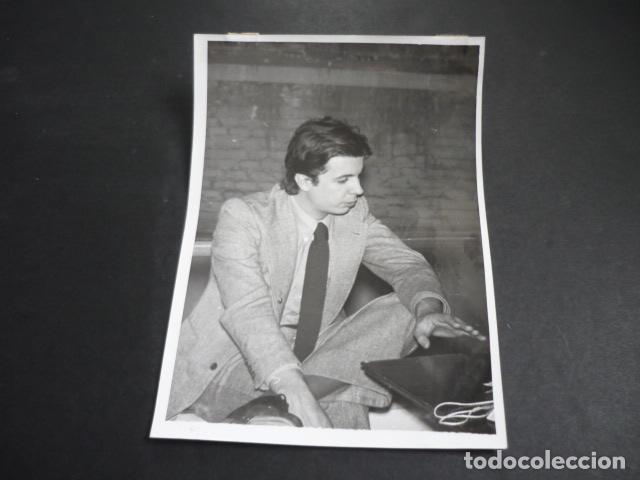 Fotograf&iacute;a antigua: EMILIO VILLOTA CORREDOR AUTOMOVILISMO ANTIGUA FOTOGRAFIA 18 X 12 CM