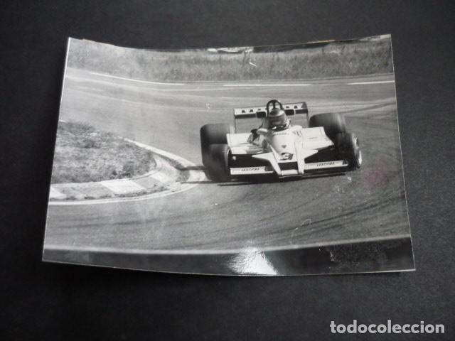 Fotograf&iacute;a antigua: EMILIO VILLOTA CORREDOR AUTOMOVILISMO ANTIGUA FOTOGRAFIA 8 X 12 CM