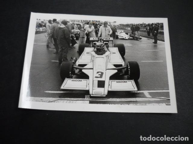 Fotograf&iacute;a antigua: EMILIO VILLOTA CORREDOR AUTOMOVILISMO ANTIGUA FOTOGRAFIA 8 X 12 CM