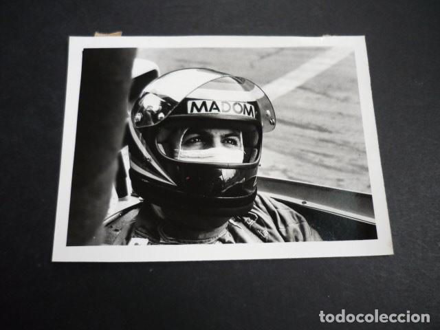Fotograf&iacute;a antigua: EMILIO VILLOTA CORREDOR AUTOMOVILISMO ANTIGUA FOTOGRAFIA 8 X 12 CM