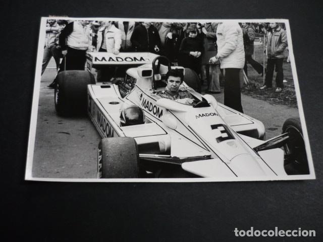 Fotograf&iacute;a antigua: EMILIO VILLOTA CORREDOR AUTOMOVILISMO ANTIGUA FOTOGRAFIA 9,5 X 14 CM