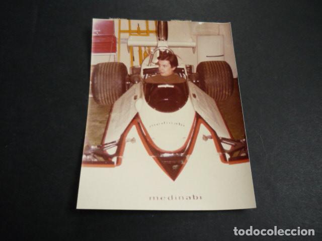 Fotograf&iacute;a antigua: EMILIO VILLOTA CORREDOR AUTOMOVILISMO ANTIGUA FOTOGRAFIA 8 X 12 CM