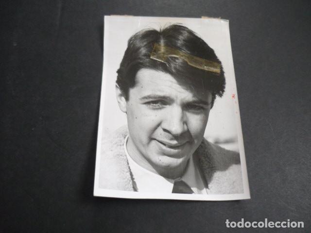 Fotograf&iacute;a antigua: EMILIO VILLOTA CORREDOR AUTOMOVILISMO ANTIGUA FOTOGRAFIA 8,5 X 12,5 CM