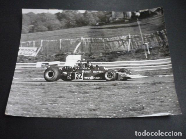 Fotograf&iacute;a antigua: EMILIO VILLOTA CORREDOR AUTOMOVILISMO ANTIGUA FOTOGRAFIA 18 X 24 CM