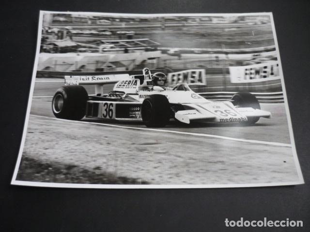 Fotograf&iacute;a antigua: EMILIO VILLOTA CORREDOR AUTOMOVILISMO ANTIGUA FOTOGRAFIA 18 X 24 CM
