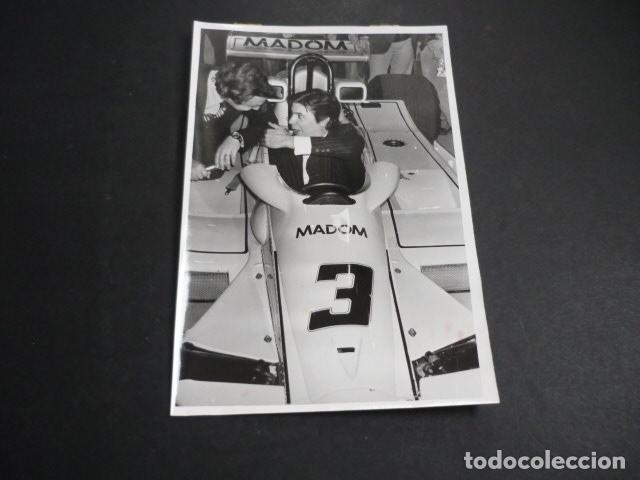 Fotograf&iacute;a antigua: EMILIO VILLOTA CORREDOR AUTOMOVILISMO ANTIGUA FOTOGRAFIA 13 X 18 CM