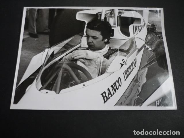 Fotograf&iacute;a antigua: EMILIO VILLOTA CORREDOR AUTOMOVILISMO ANTIGUA FOTOGRAFIA 13 X 18 CM