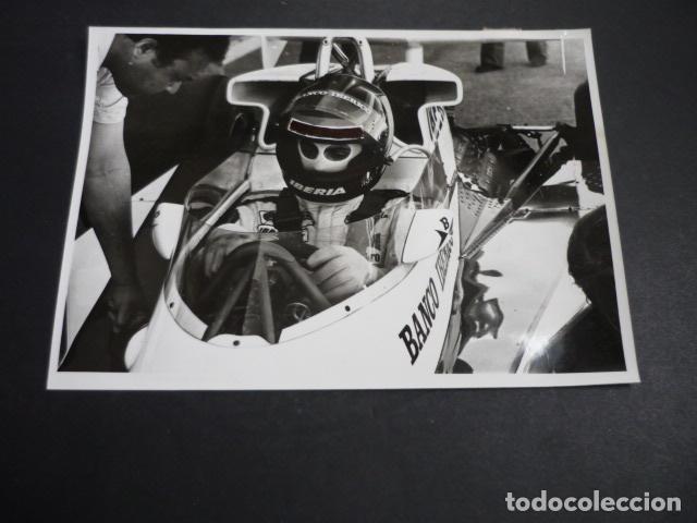 Fotograf&iacute;a antigua: EMILIO VILLOTA CORREDOR AUTOMOVILISMO ANTIGUA FOTOGRAFIA 13 X 18 CM