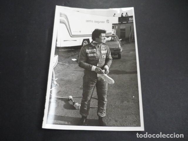 Fotograf&iacute;a antigua: EMILIO VILLOTA CORREDOR AUTOMOVILISMO ANTIGUA FOTOGRAFIA 13 X 18 CM
