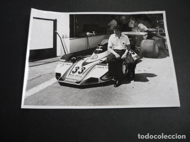 Alte Fotografie: EMILIO VILLOTA CORREDOR AUTOMOVILISMO ANTIGUA FOTOGRAFIA 13 X 18 CM