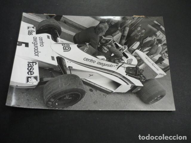 Alte Fotografie: EMILIO VILLOTA CORREDOR AUTOMOVILISMO ANTIGUA FOTOGRAFIA 13 X 18 CM