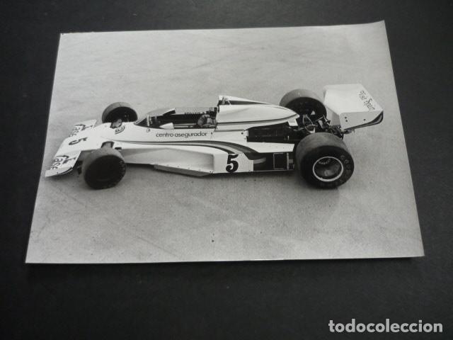 Alte Fotografie: EMILIO VILLOTA CORREDOR AUTOMOVILISMO ANTIGUA FOTOGRAFIA 13 X 18 CM