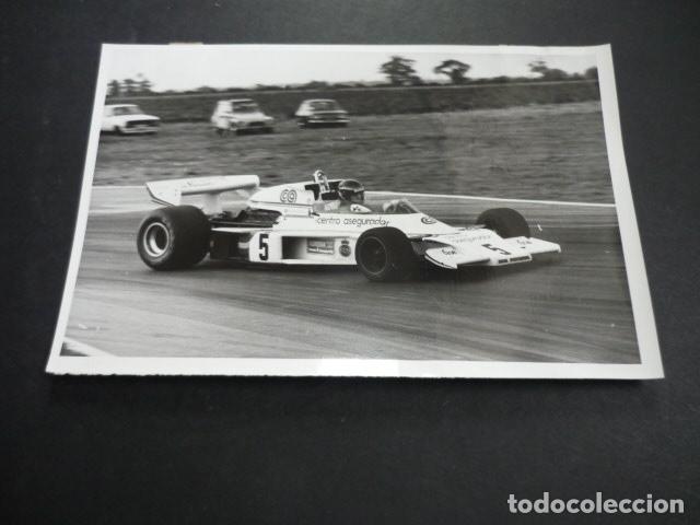 Alte Fotografie: EMILIO VILLOTA CORREDOR AUTOMOVILISMO ANTIGUA FOTOGRAFIA 13 X 18 CM