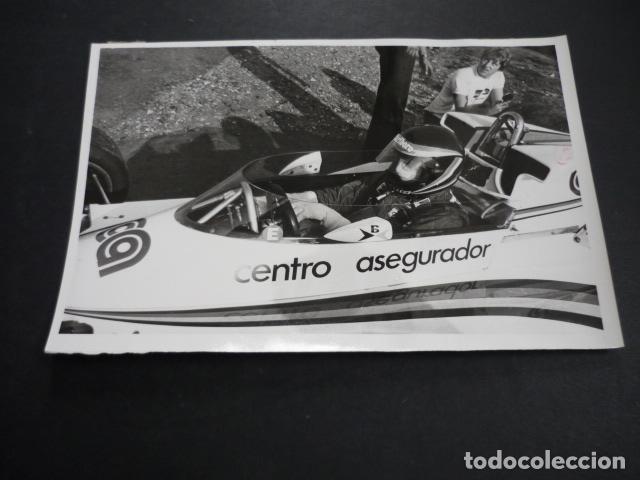 Alte Fotografie: EMILIO VILLOTA CORREDOR AUTOMOVILISMO ANTIGUA FOTOGRAFIA 13 X 18 CM