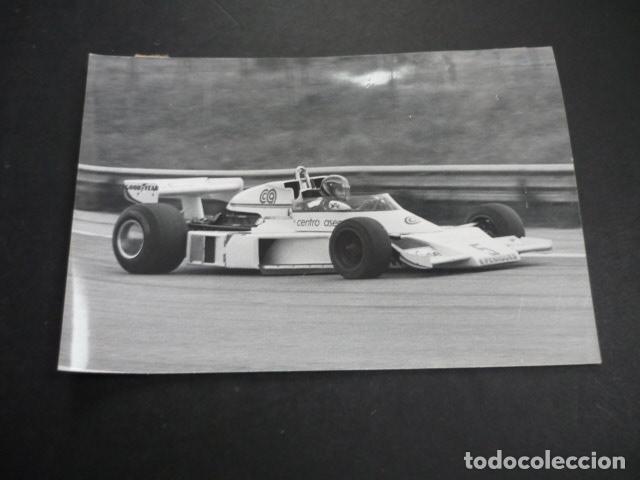 Alte Fotografie: EMILIO VILLOTA CORREDOR AUTOMOVILISMO ANTIGUA FOTOGRAFIA 13 X 18 CM