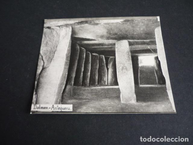 Fotografia antiga: ANTEQUERA MALAGA DOLMEN ANTIGUA FOTOGRAFIA 9 X 10,5 CM
