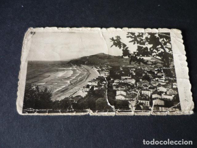 Fotografia antiga: ZARAUZ GUIPUZCOA ANTIGUA FOTOGRAFIA 4,5 X 8,5 CM