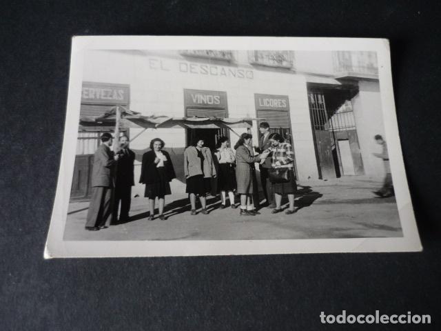 Alte Fotografie: MANZANARES CIUDAD REAL 1947 ANTIGUA FOTOGRAFIA 7 X 10,5 CM