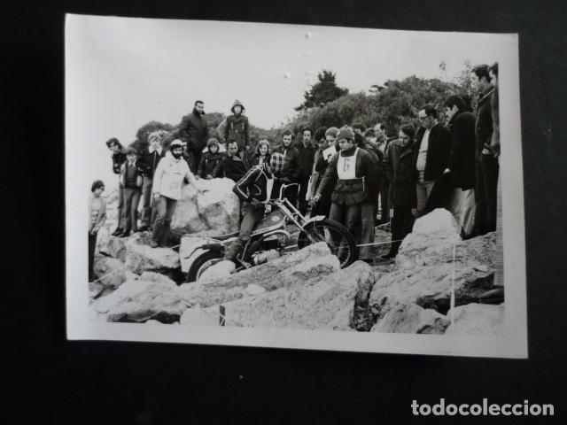 Fotograf&iacute;a antigua: II TRIAL DE L CUNILL BLANCH CATALU&Ntilde;A MOTOCICLISMO ANTIGUA FOTOGRAFIA 11 X 8 CM