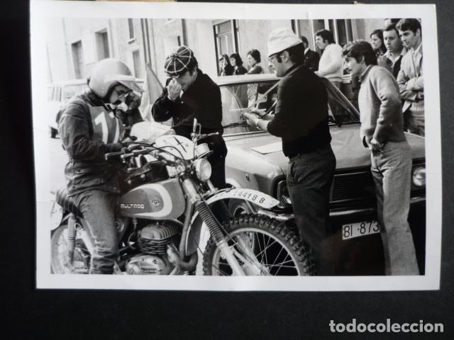 Fotografia antica: CASTELLON II TROFEO TODO TERRENO 1974 MOTOCICLISMO ANTIGUA FOTOGRAFIA 13 X 9 CM