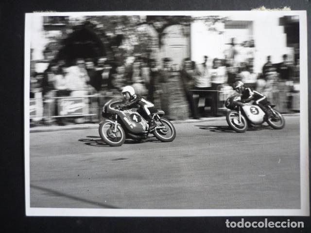 Alte Fotografie: CULLERA VALENCIA CAMPEONATO ESPA&Ntilde;A VELOCIDAD MOTOCICLISMO 1974 ANTIGUA FOTOGRAFIA 13 X 18 CM