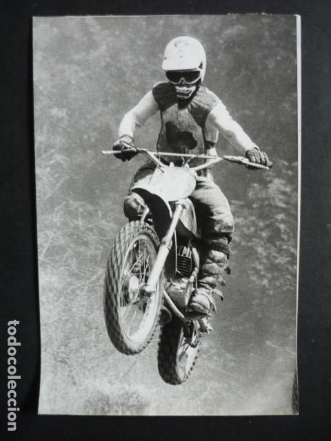 Fotografia antiga: MADRID CIRCUITO DEL JARAMA XXX PREMIO INTERNACIONAL MOTOCICLISMO ANTIGUA FOTOGRAFIA 13 X 18 CM