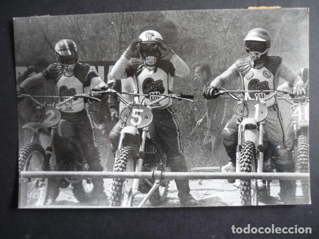 Antique Photography: GUADALAJARA CAMPEONATO DE ESPA&Ntilde;A MOTOCROSS MOTOCICLISMO 1974 ANTIGUA FOTOGRAFIA 13 X 18 CM