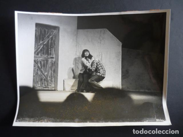 Antique Photography: OBRA DE TEATRO ANDORRA 1971 ANTIGUA FOTOGRAFIA 18 X 24 CM