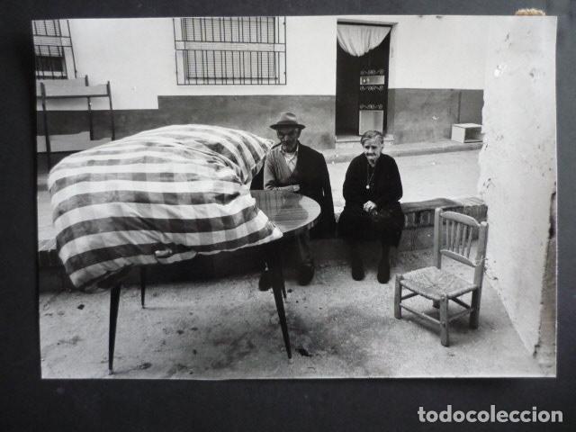 Alte Fotografie: OLIVARES GRANADA DESPRENDIMIENTOS DE TIERRA ANTIGUA FOTOGRAFIA 15 X 24 CM